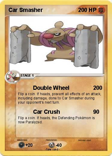 Pokemon Car Smasher