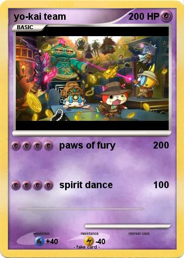 Pokemon yo-kai team