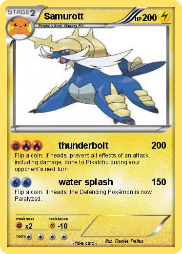 Pokemon Samurott