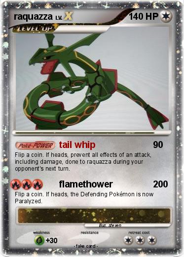 Pokemon raquazza