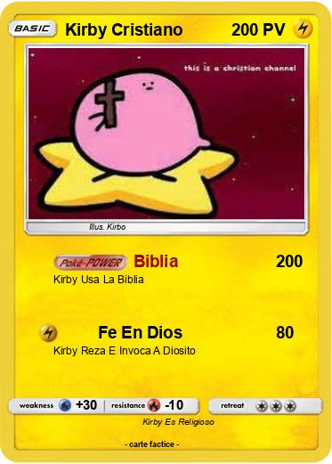Pokemon Kirby Cristiano
