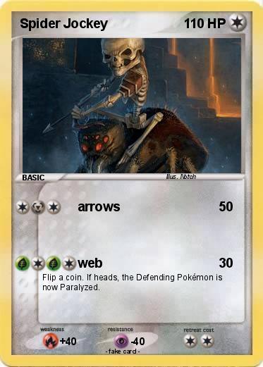 Pokemon Spider Jockey