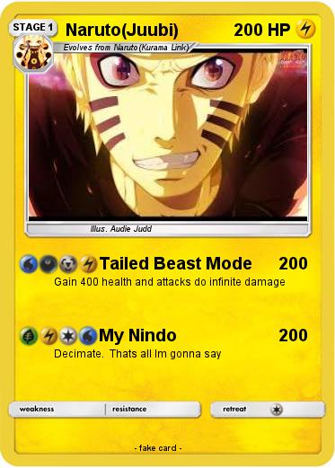Pokemon Naruto(Juubi)