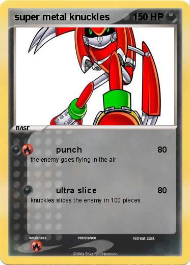 Pokemon super metal knuckles