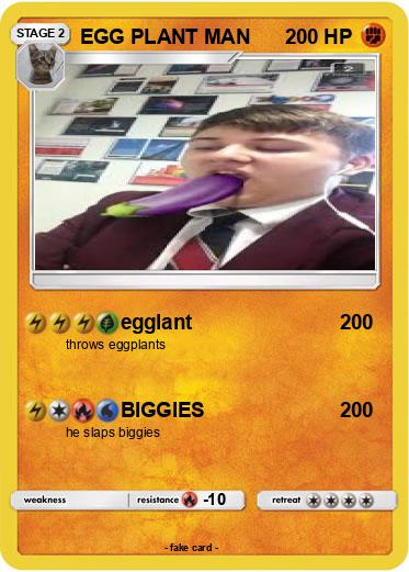 Pokemon EGG PLANT MAN
