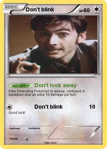 Pokemon Don't blink