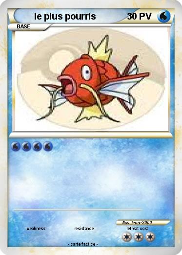 Pokemon le plus pourris