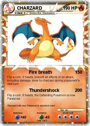 Pokemon CHARZARD