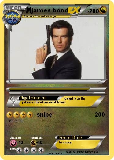 Pokemon james bond
