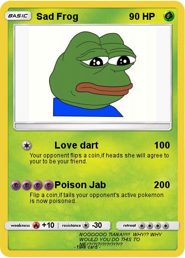 Pokemon Sad Frog