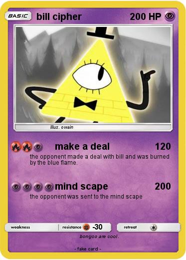 Pokemon bill cipher