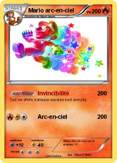 Pokemon Mario arc-en-ciel