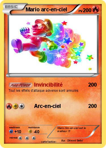 Pokemon Mario arc-en-ciel