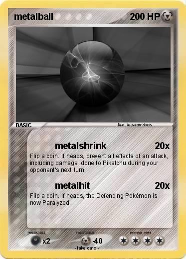 Pokemon metalball