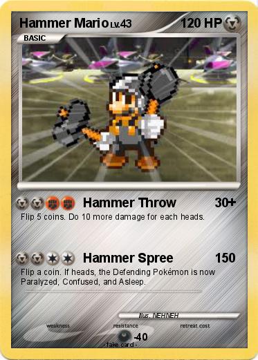 Pokemon Hammer Mario