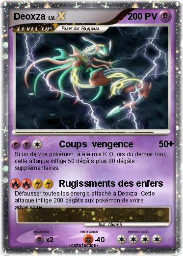 Pokemon Deoxza