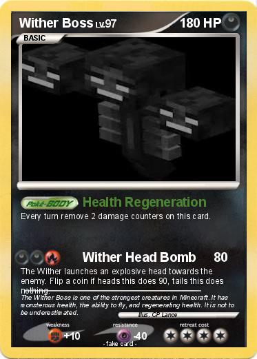 Pokemon Wither Boss