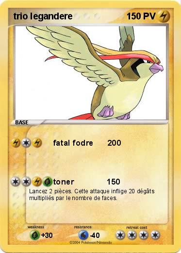 Pokemon trio legandere