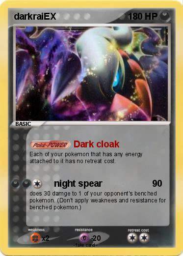 Pokemon darkraiEX