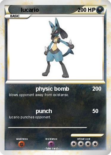 Pokemon lucario