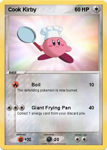 Pokemon Cook Kirby