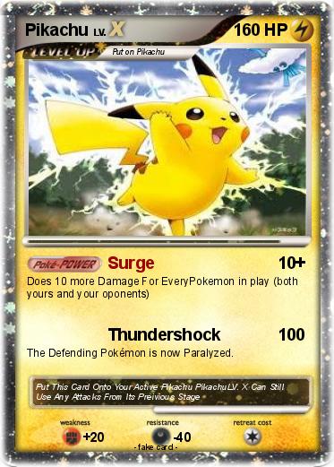 Pokemon Pikachu