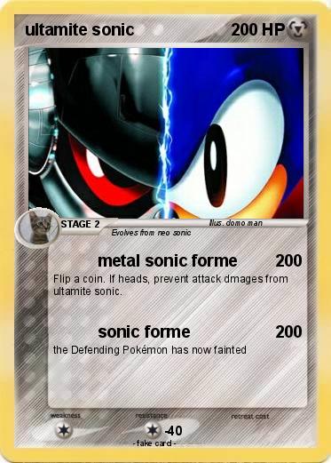 Pokemon ultamite sonic