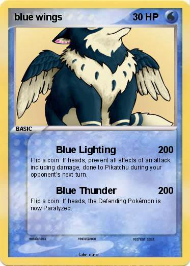 Pokemon blue wings