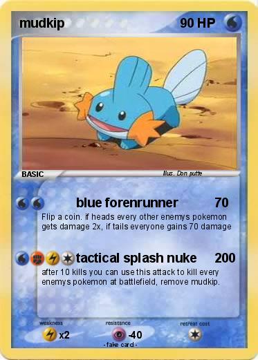 Pokemon mudkip
