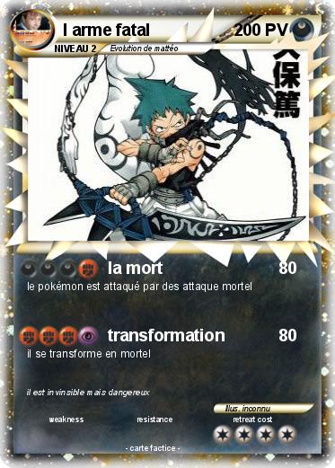 Pokemon l arme fatal