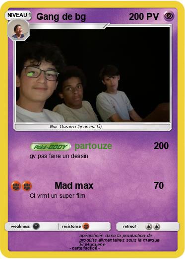 Pokemon Gang de bg