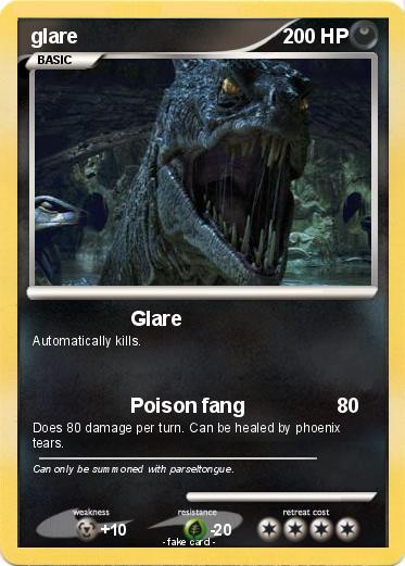 Pokemon glare