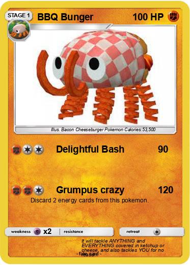 Pokemon BBQ Bunger