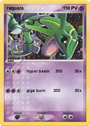 Pokemon raquaza