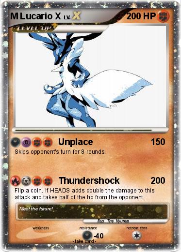 Pokemon M Lucario X