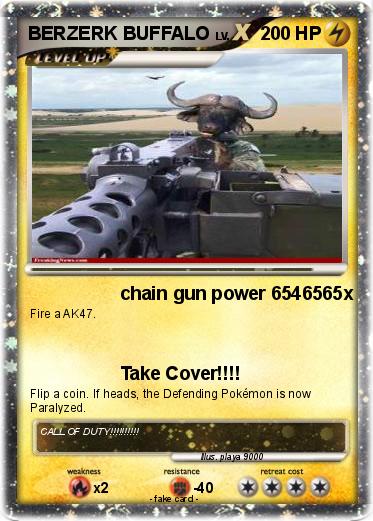 Pokemon BERZERK BUFFALO