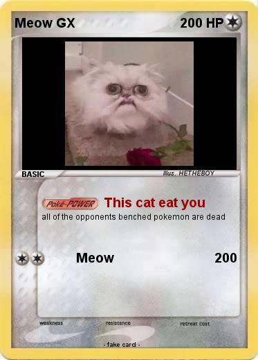 Pokemon Meow GX