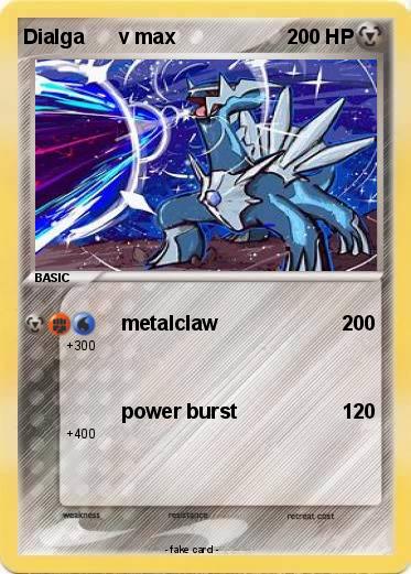 Pokemon Dialga      v max