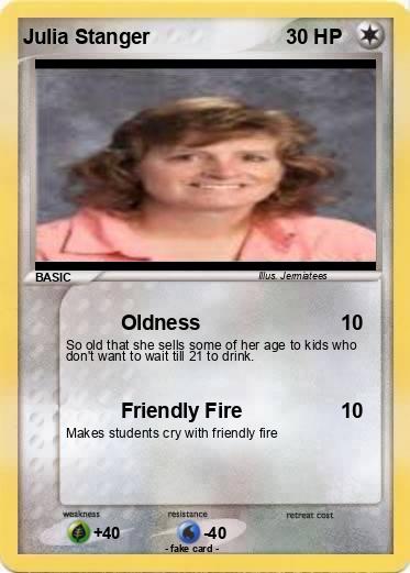 Pokemon Julia Stanger