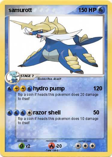Pokemon samurott