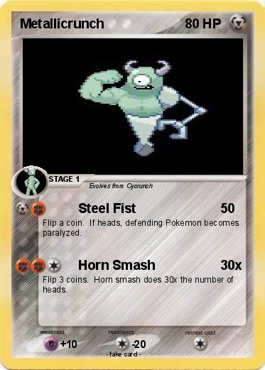 Pokemon Metallicrunch