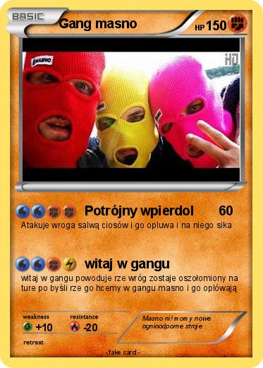 Pokemon Gang masno