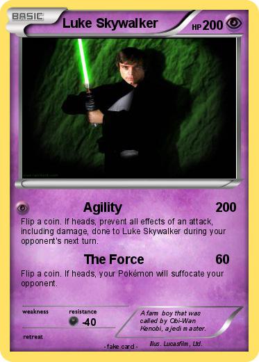 Pokemon Luke Skywalker