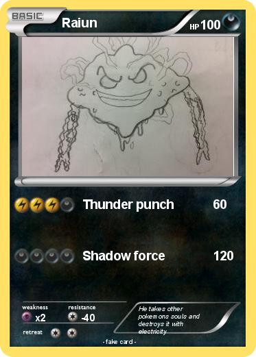 Pokemon Raiun