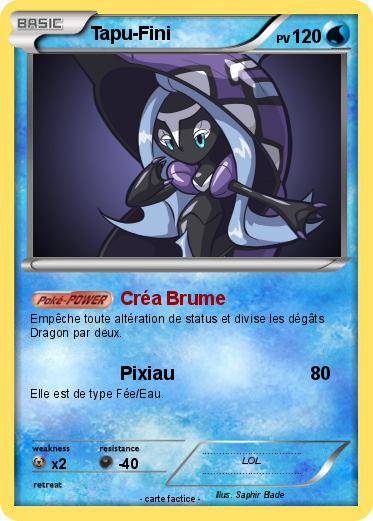 Pokemon Tapu-Fini