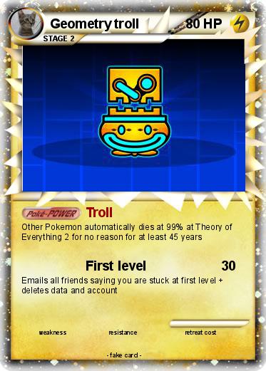 Pokemon Geometry troll