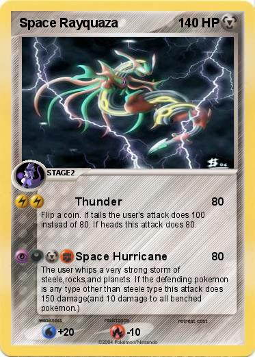 Pokemon Space Rayquaza