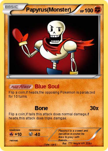 Pokemon Papyrus(Monster)