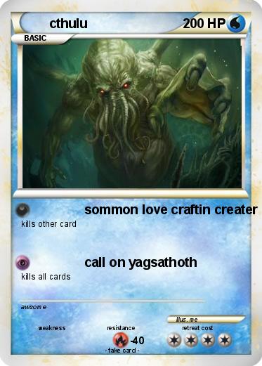 Pokemon cthulu
