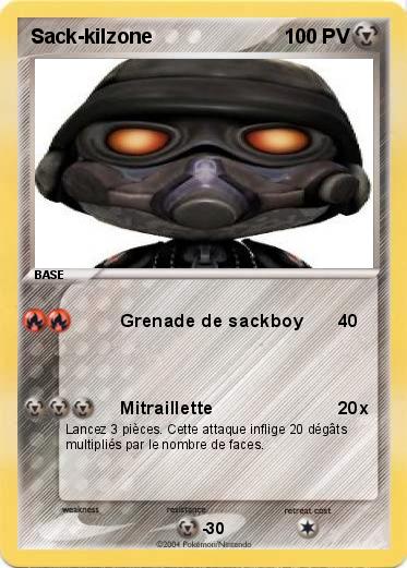 Pokemon Sack-kilzone